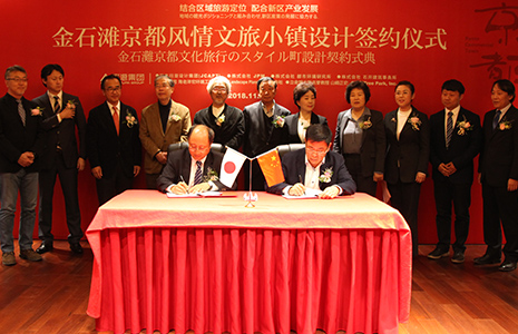 Jinshitan Kyoto Taste Culture Village Project, Dalian, China – Signing Ceremonys